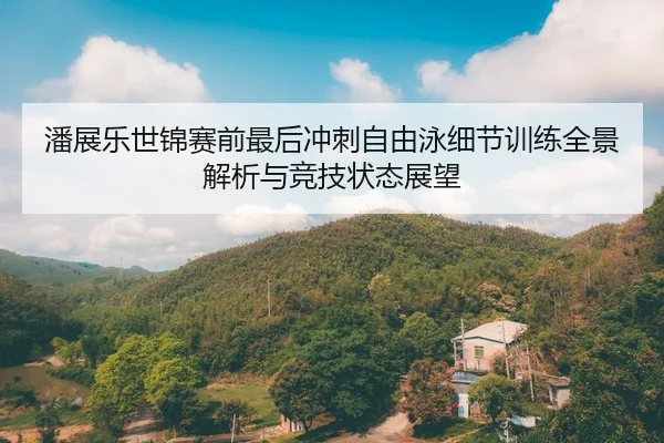 潘展乐世锦赛前最后冲刺自由泳细节训练全景解析与竞技状态展望